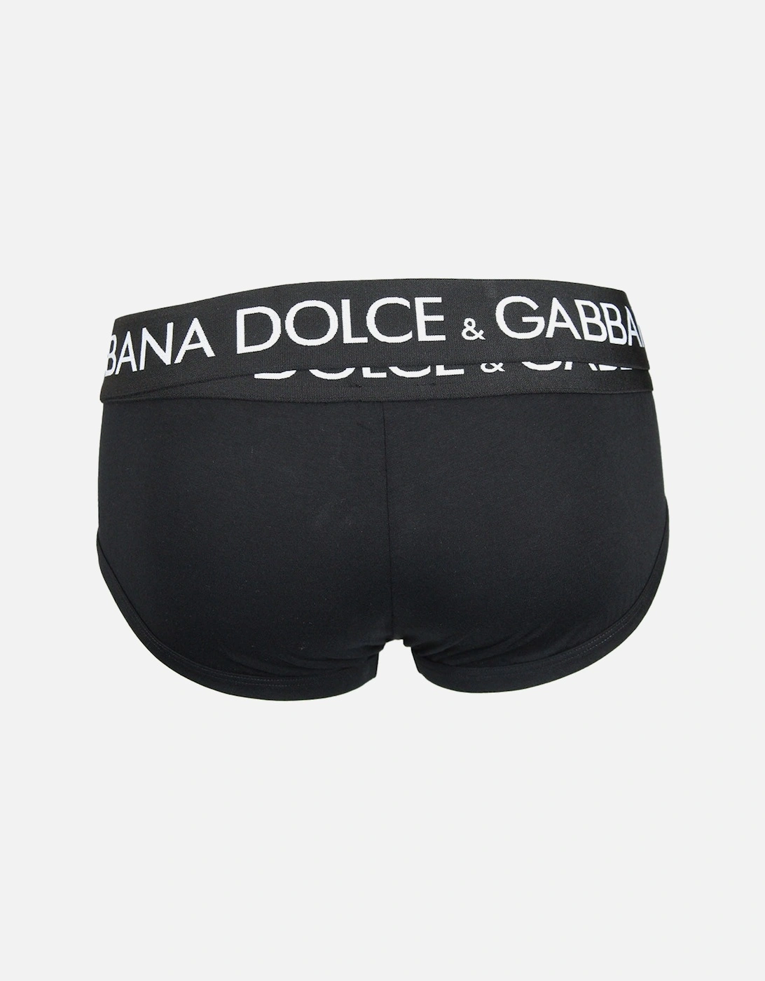 Double Waistband Brando Brief, Black