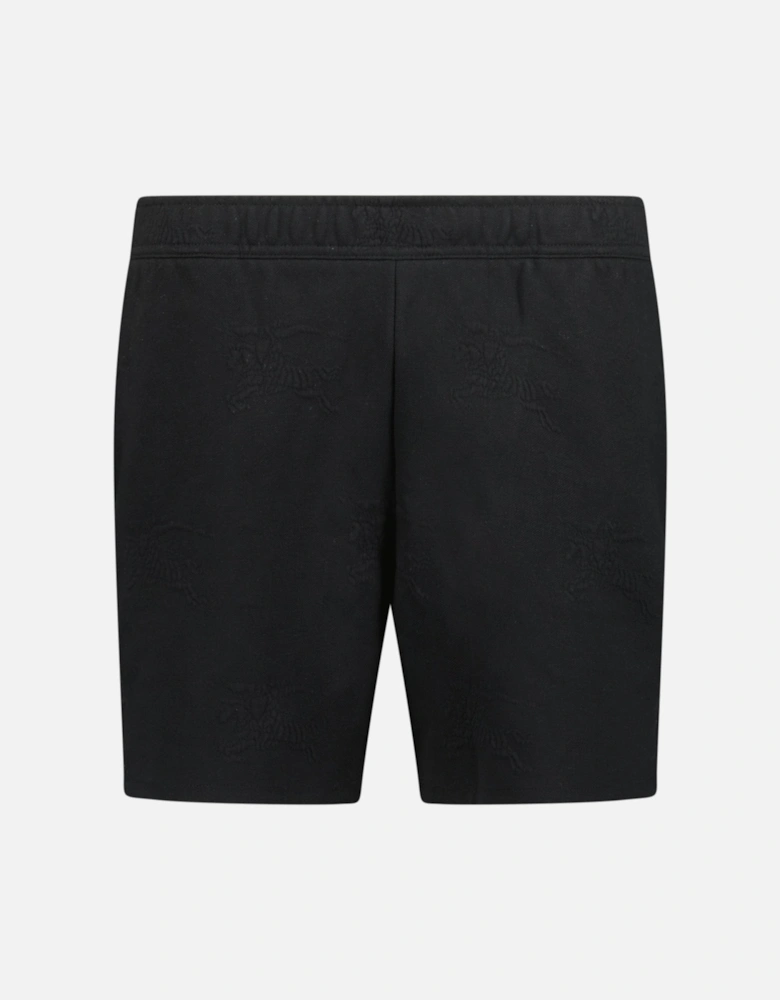 Ekd Jacquard Cotton Shorts Black