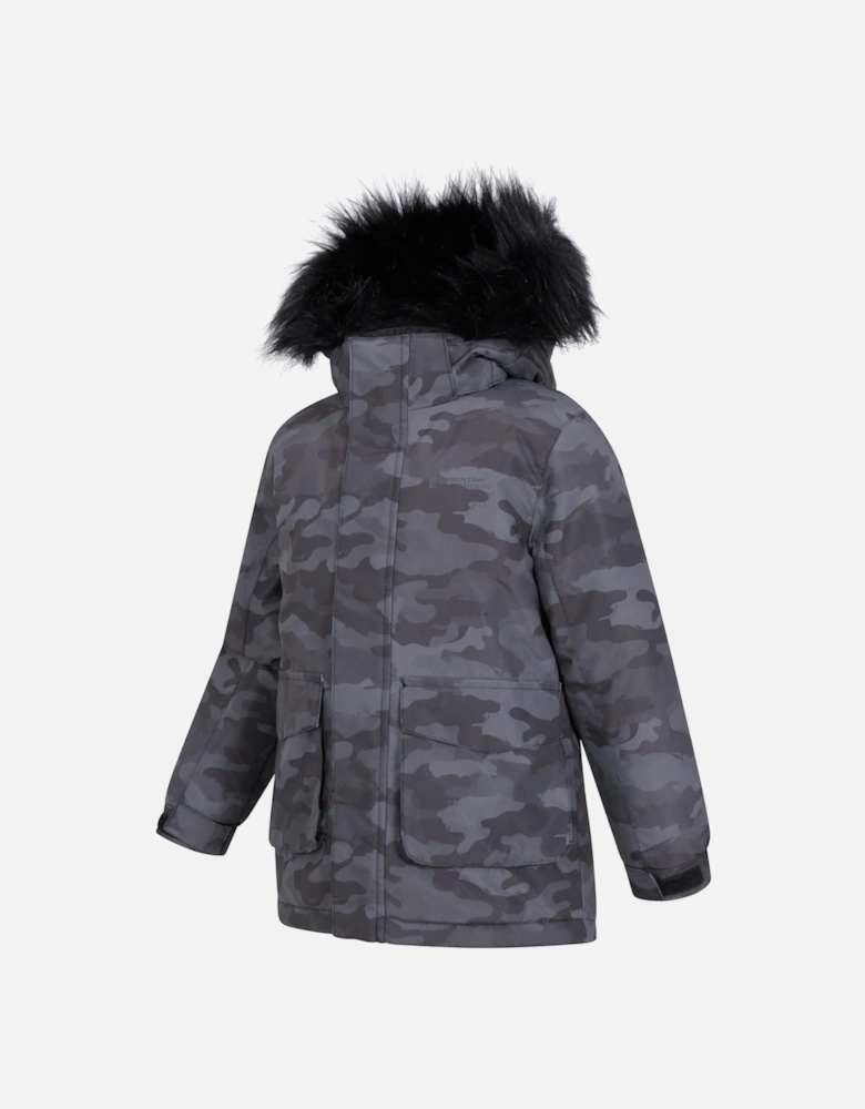 Childrens/Kids Ranger Camouflage Water Resistant Jacket