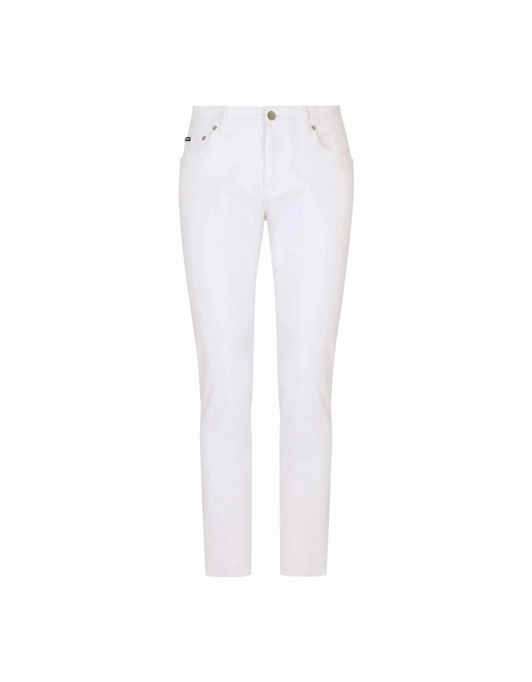 5 Pocket Plaque Jeans White, 6 of 5