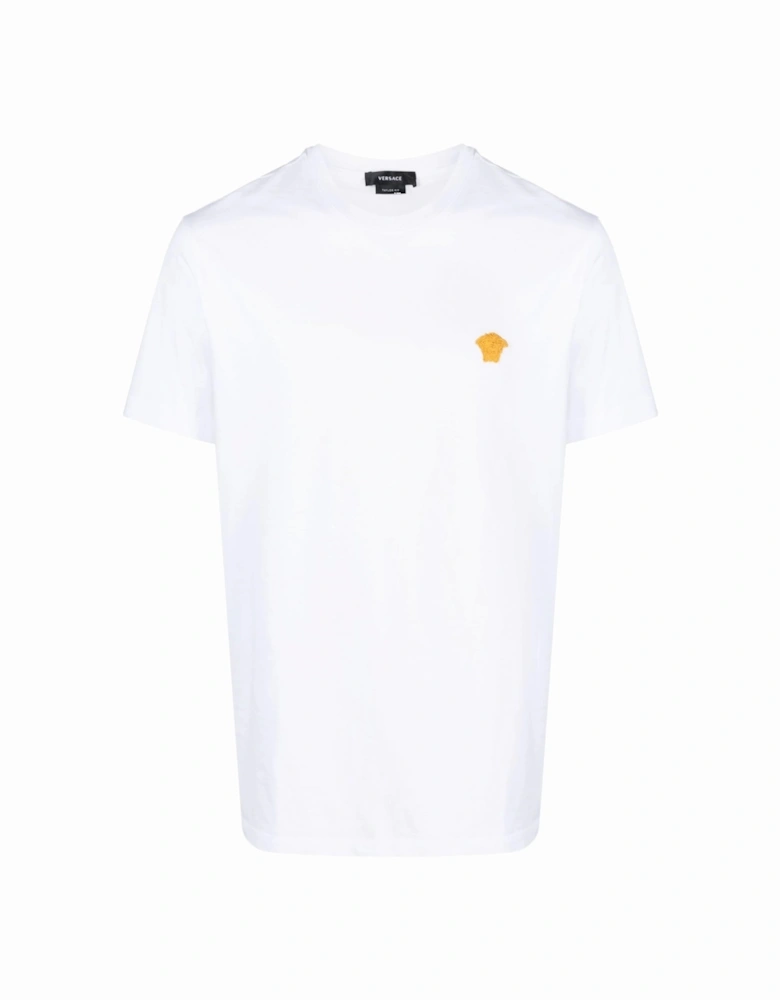 Compact Cotton Medusa Logo T-shirt White