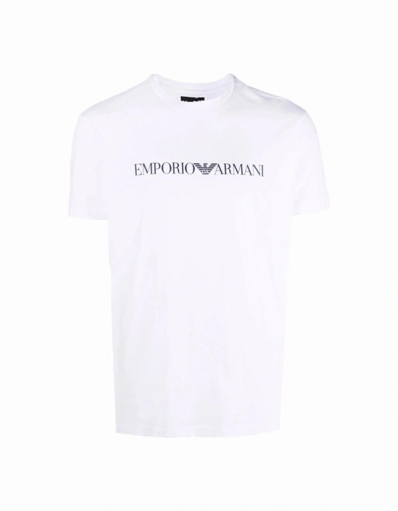 Branded Cotton T Shirt White