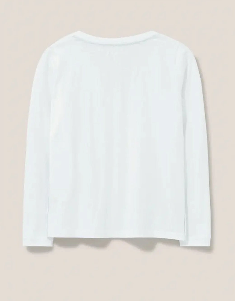 Women's Nelly LS Tee Brilliant White