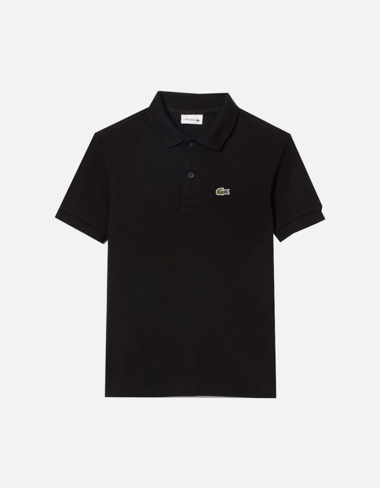 Boy's Black Polo Shirt