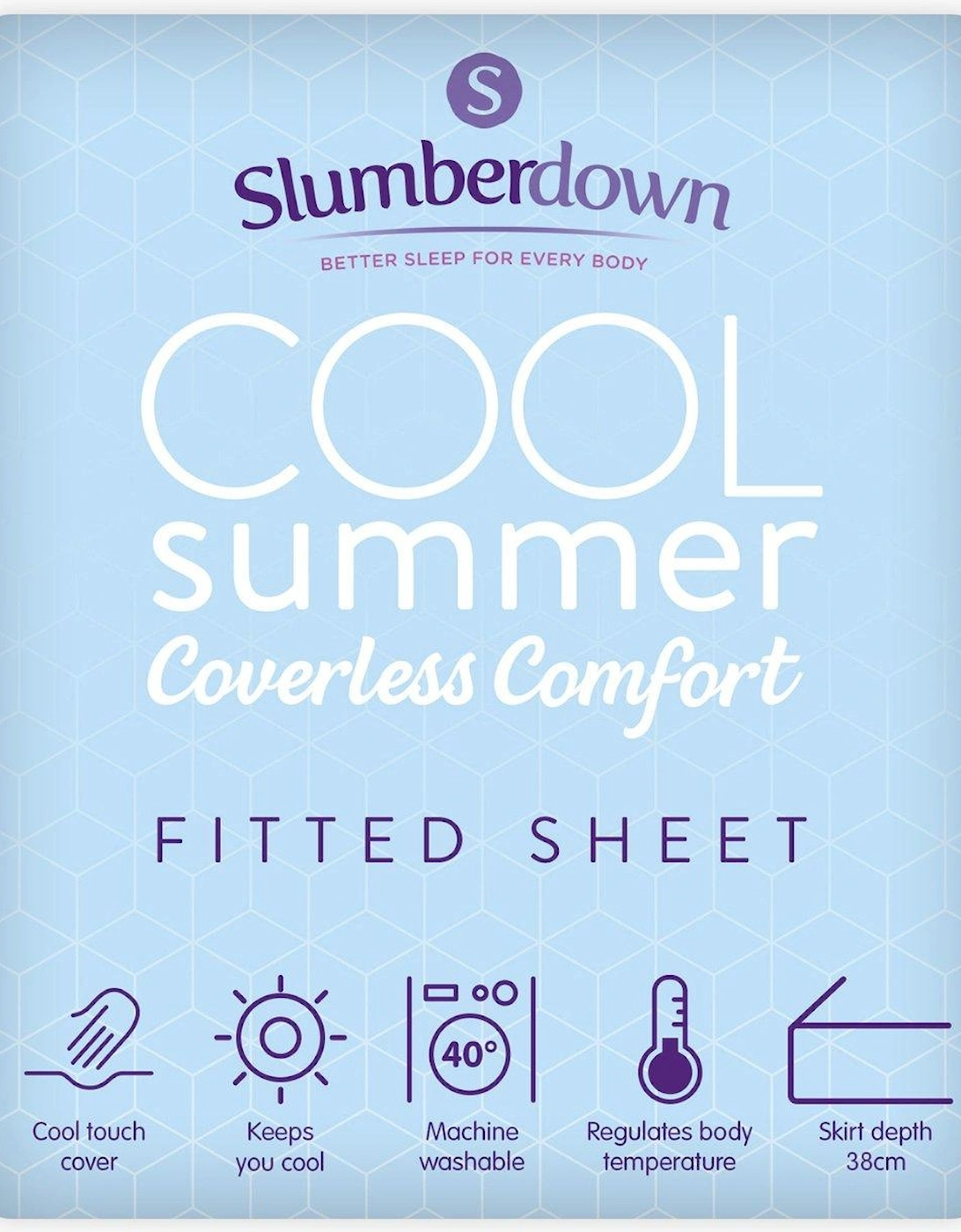 Cool Summer Fitted Bedsheet, Double -Blue, 8 of 7