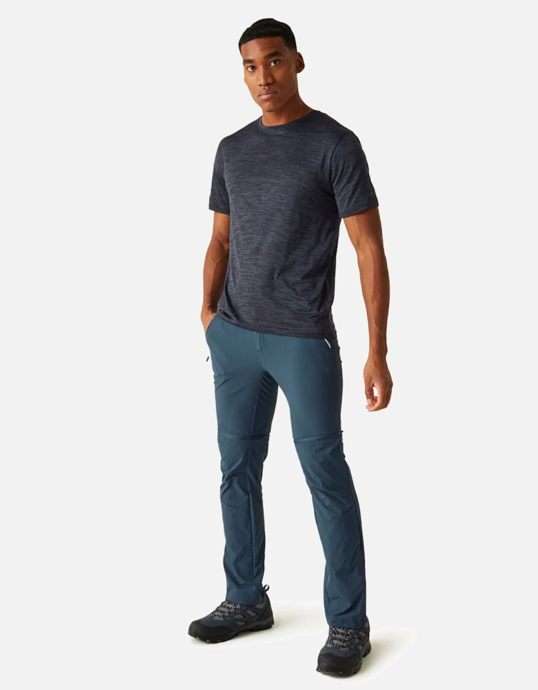 Mens Mountain Zip Off Walking Trousers