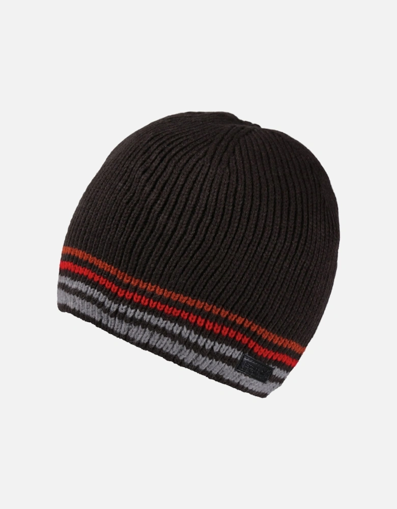 Mens Balton Fleece Lined Knitted Beanie Hat