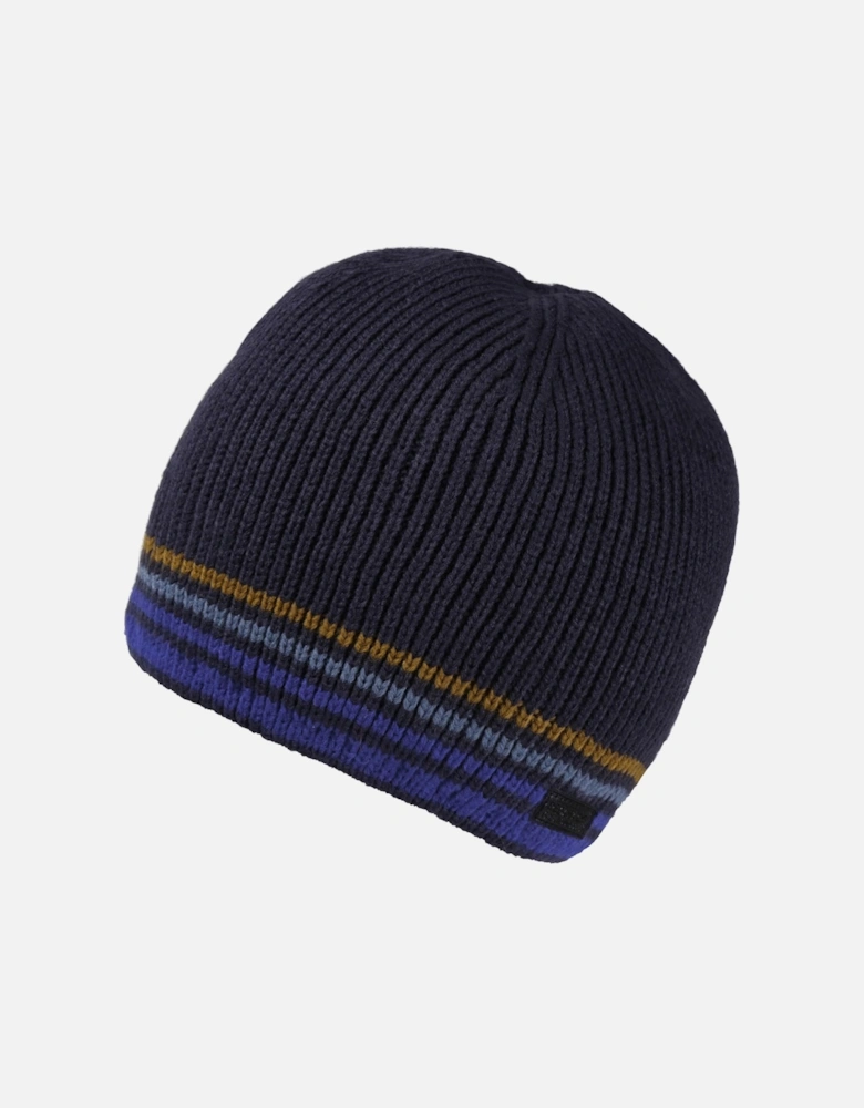 Mens Balton Fleece Lined Knitted Beanie Hat