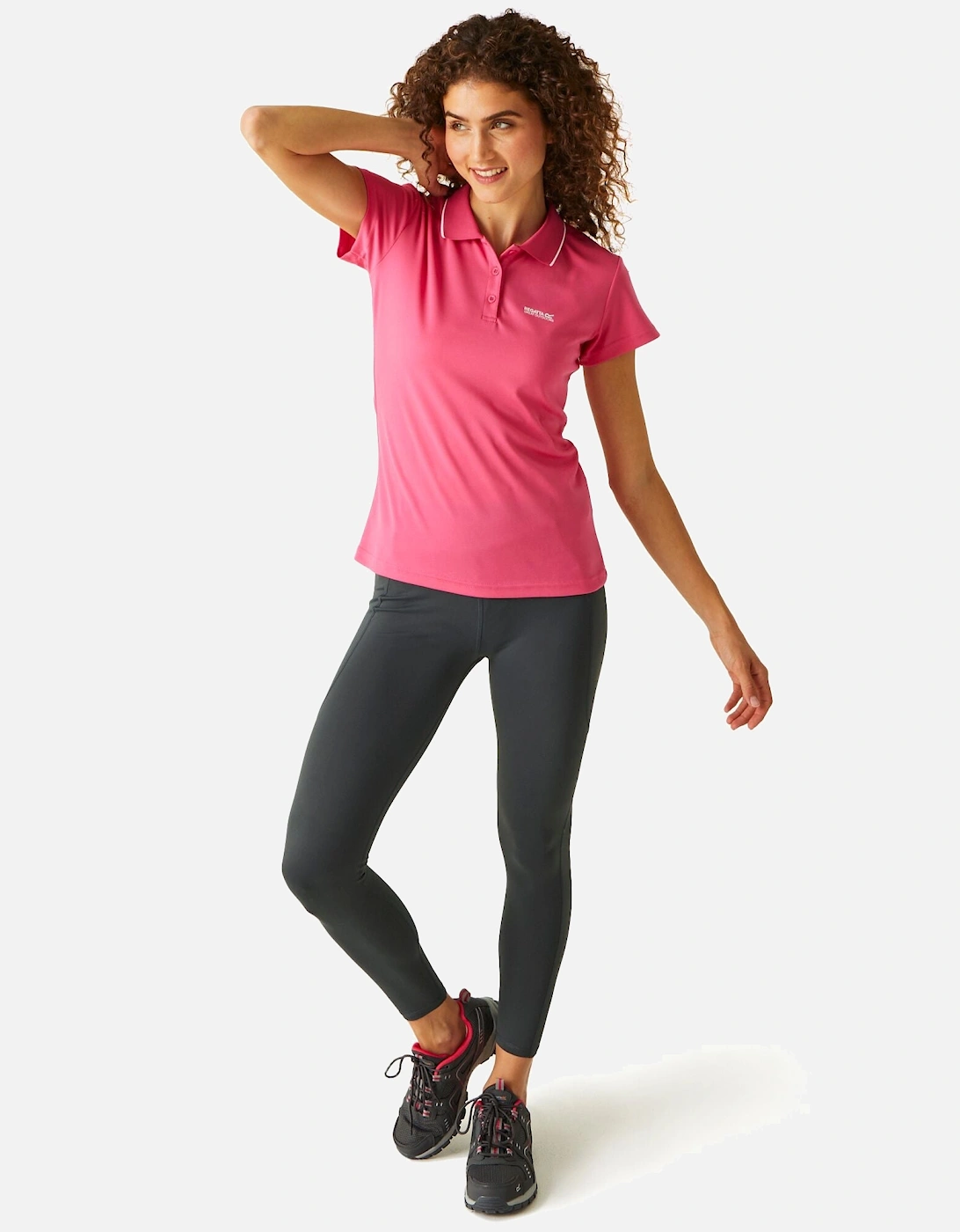 Regatta Womens Holeen Pro Compression Leggings, 2 of 1