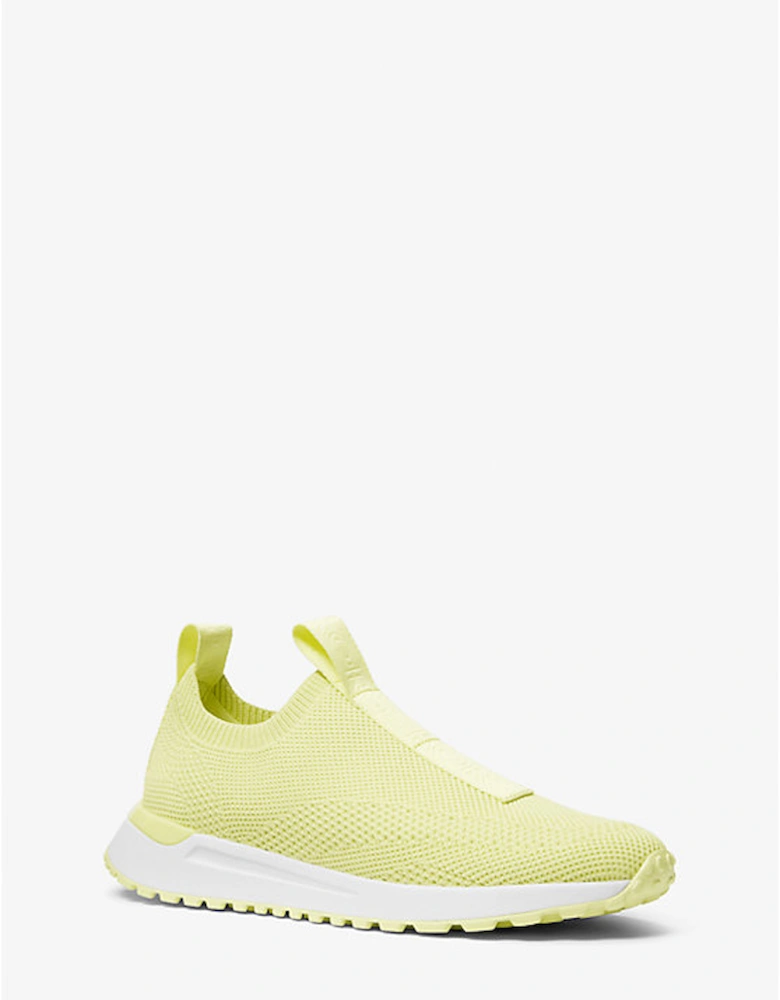 Bodie Logo Tape Stretch Knit Slip-On Trainer