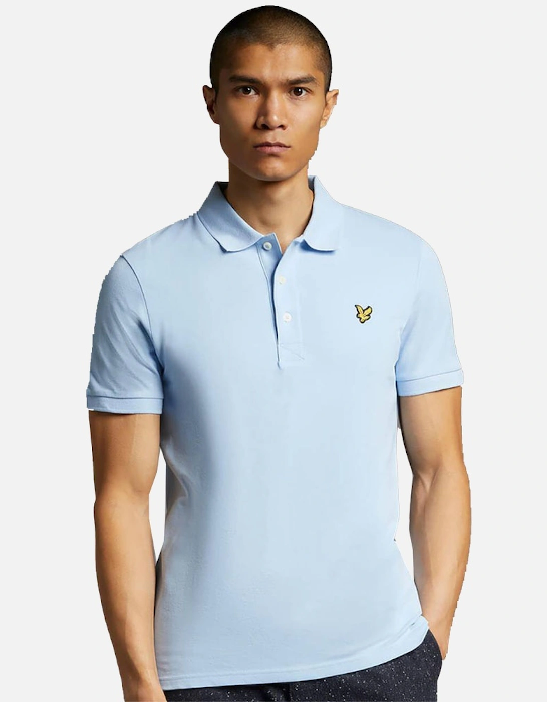 Lyle & Scott Mens Plain Organic Cotton Polo Shirt, 5 of 4