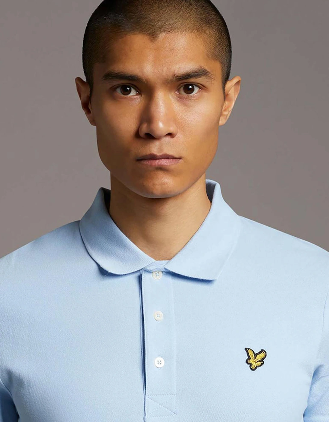 Lyle & Scott Mens Plain Organic Cotton Polo Shirt