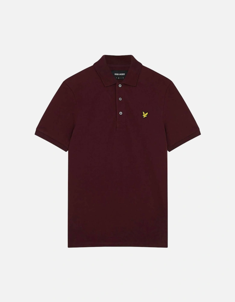 Lyle & Scott Mens Plain Organic Cotton Polo Shirt