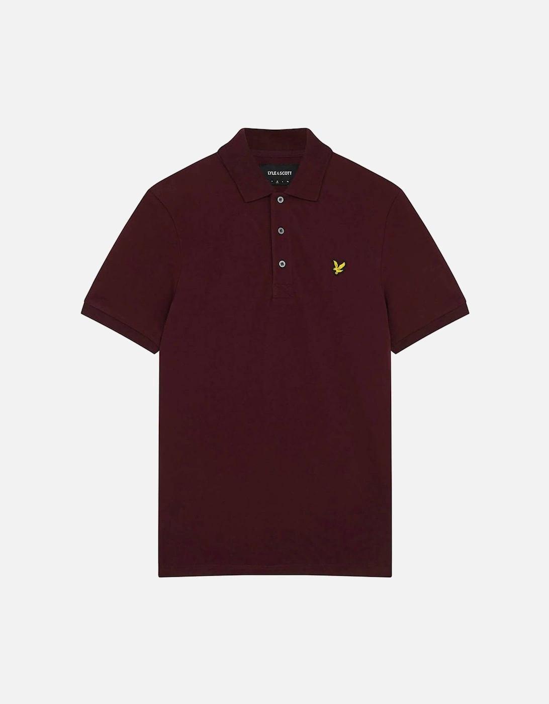 Lyle & Scott Mens Plain Organic Cotton Polo Shirt