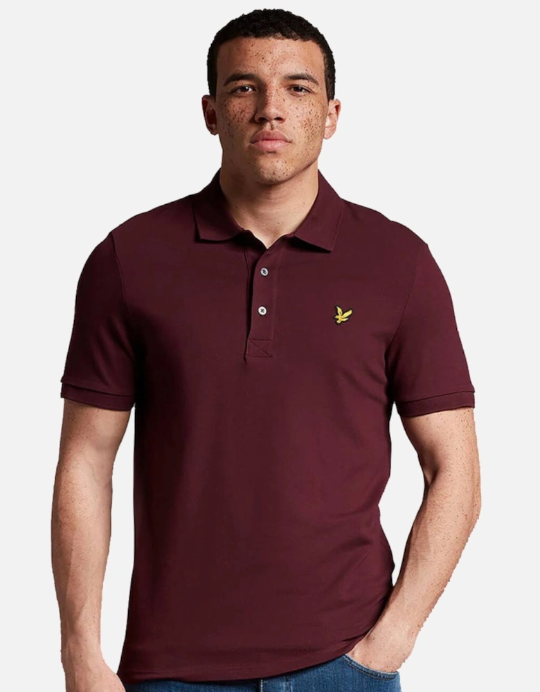 Lyle & Scott Mens Plain Organic Cotton Polo Shirt