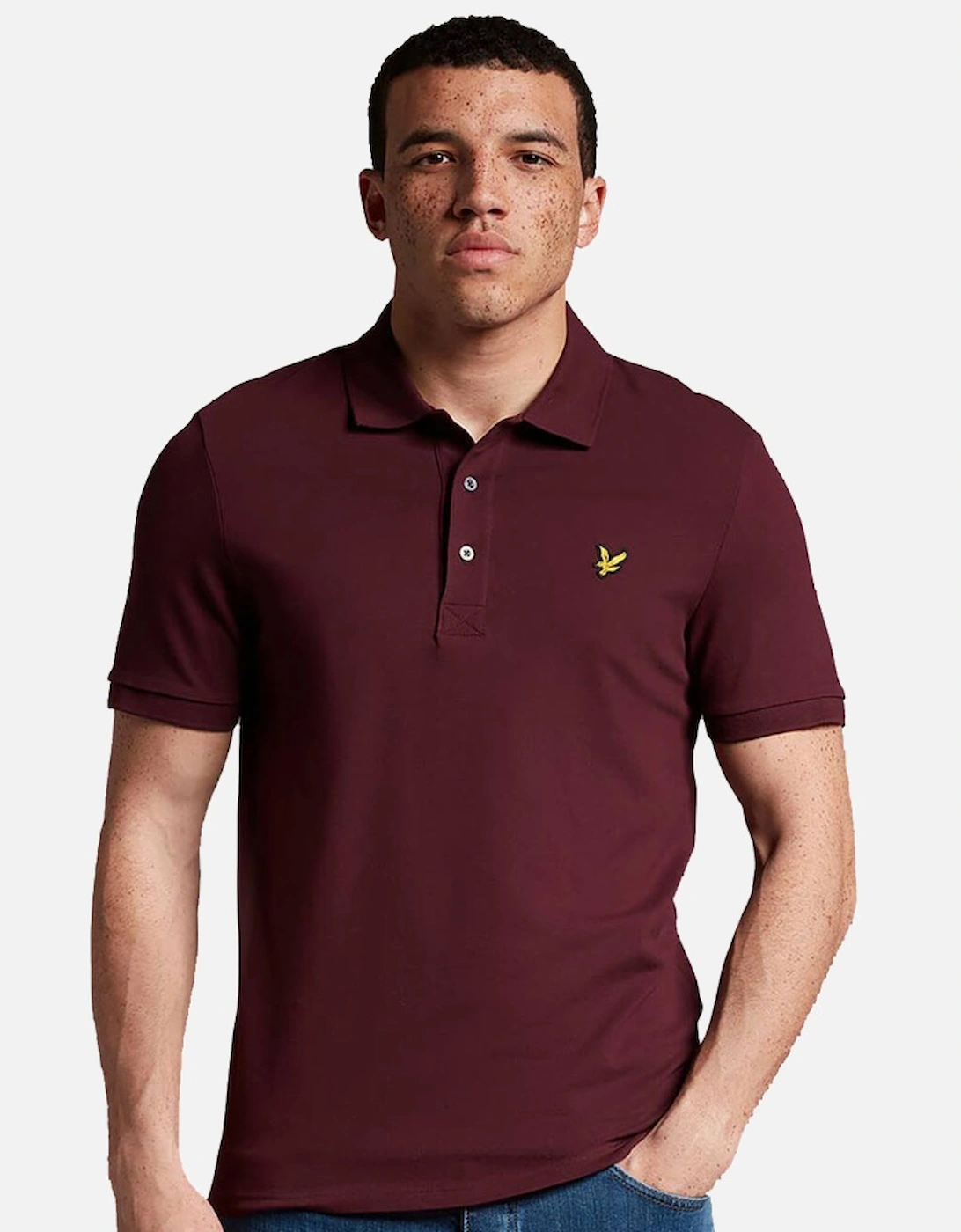 Lyle & Scott Mens Plain Organic Cotton Polo Shirt, 5 of 4