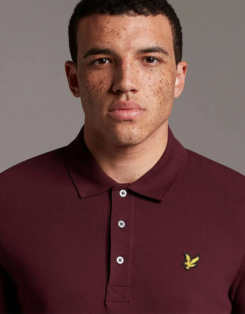 Lyle & Scott Mens Plain Organic Cotton Polo Shirt