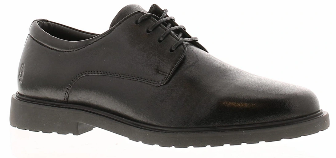 Womens Shoes Work School Verity Derby Leather Lace Up black UK Size, 6 of 5