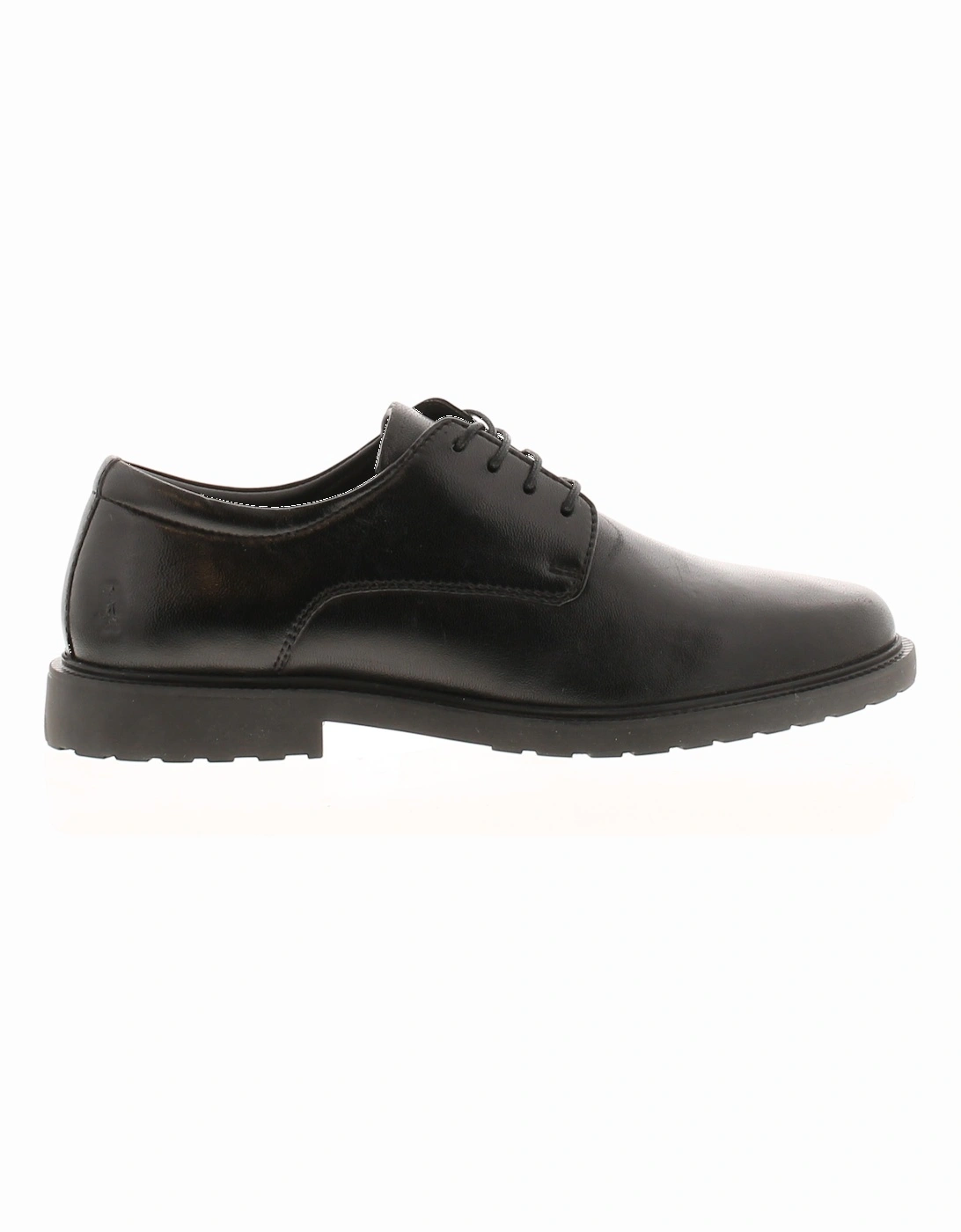 Womens Shoes Work School Verity Derby Leather Lace Up black UK Size