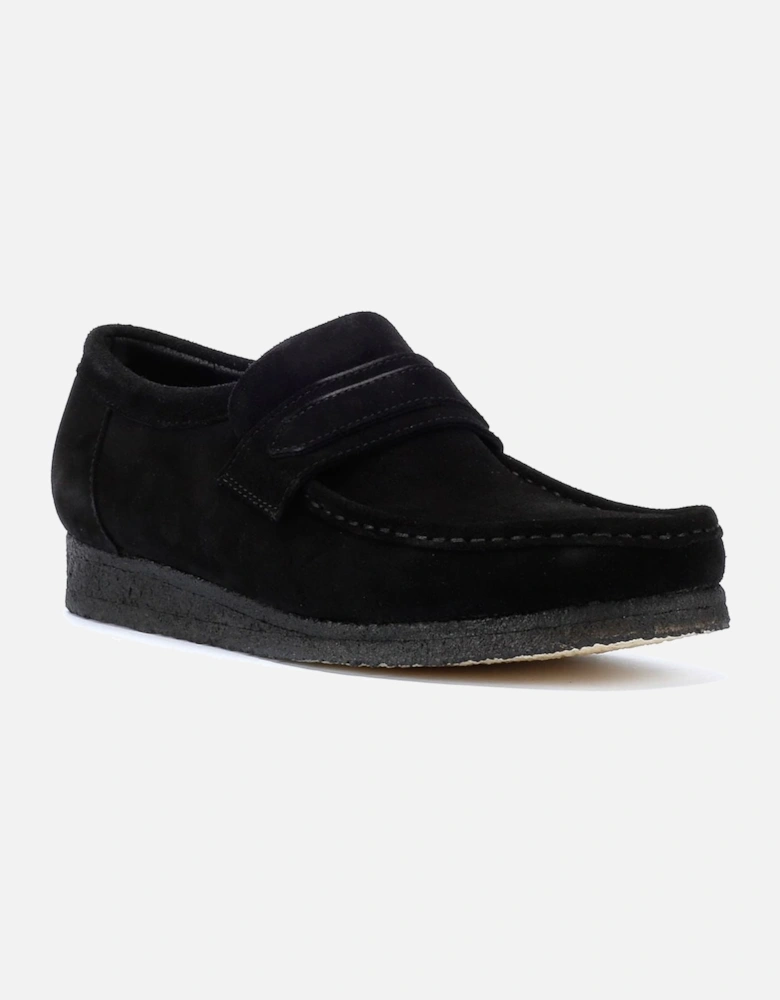 Originals Wallabee Loafer Men's Black Suede Shoes