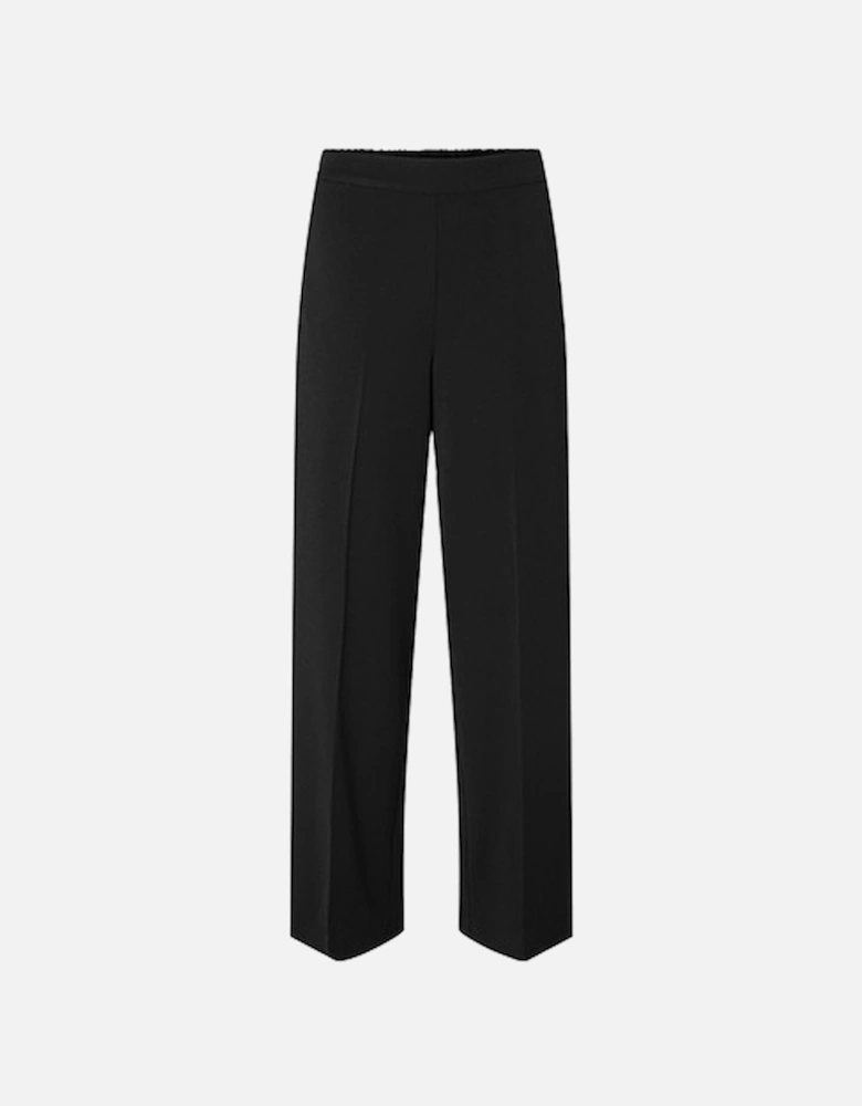 Femme Emma-Tara Wide Tailored Trousers Black