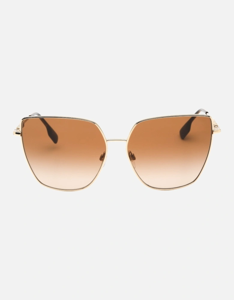 0Be3143 Alexis 110913 Gold Sunglasses