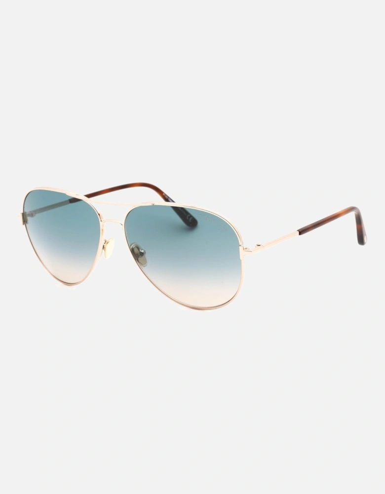 Ft0823 Clark 28P Rose Gold Sunglasses