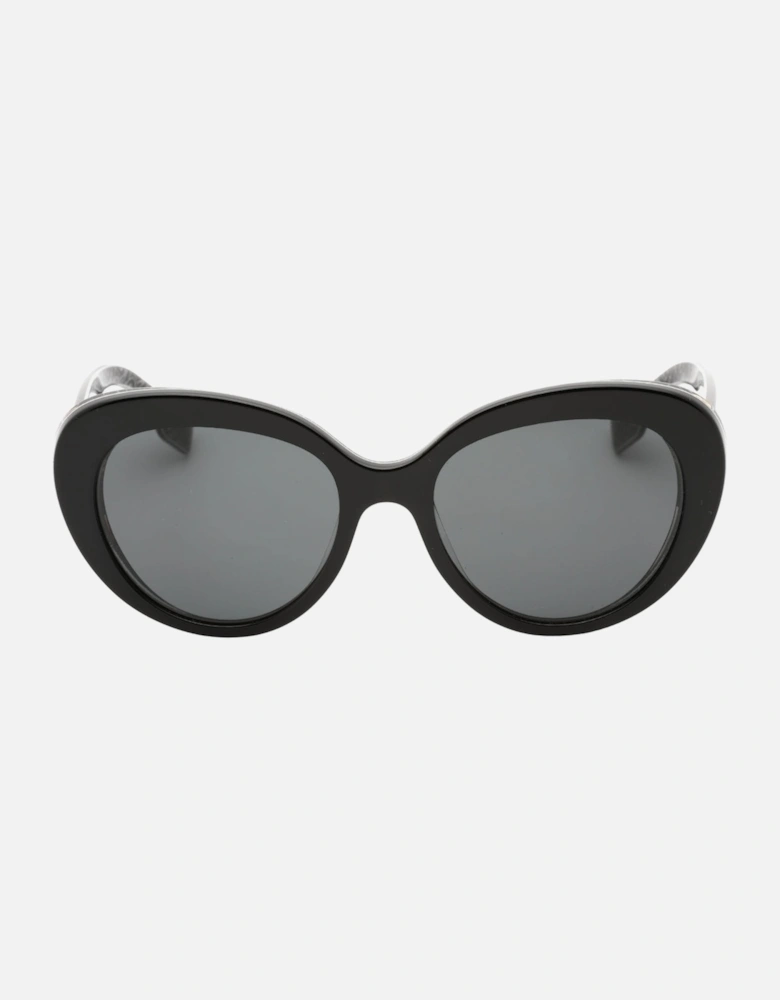 0Be4298 397787 Shiny Black Sunglasses