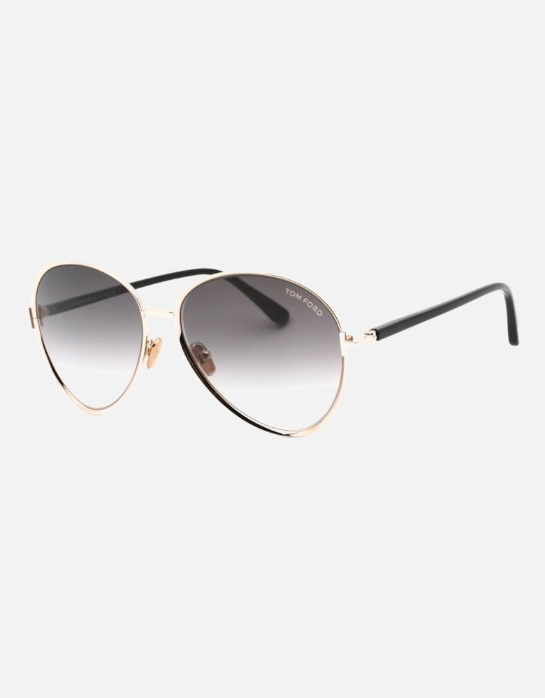 Ft1028 Rio 28B Rose Gold Sunglasses