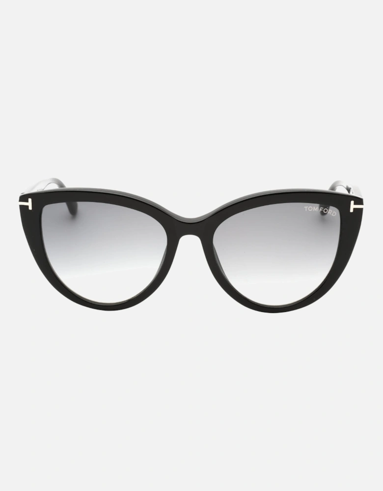 Ft0915 Isabella 02 01B Black Sunglasses