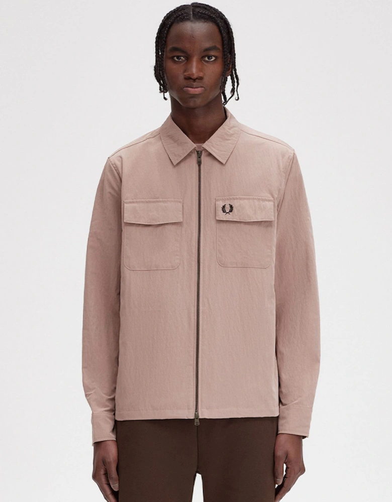 Men's Zip-Through Overshirt