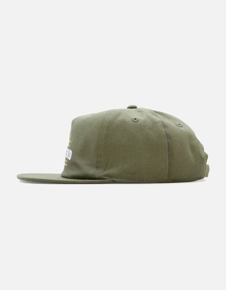 Pretend Surf Club Unstructured 5-Panel Cap - Olive