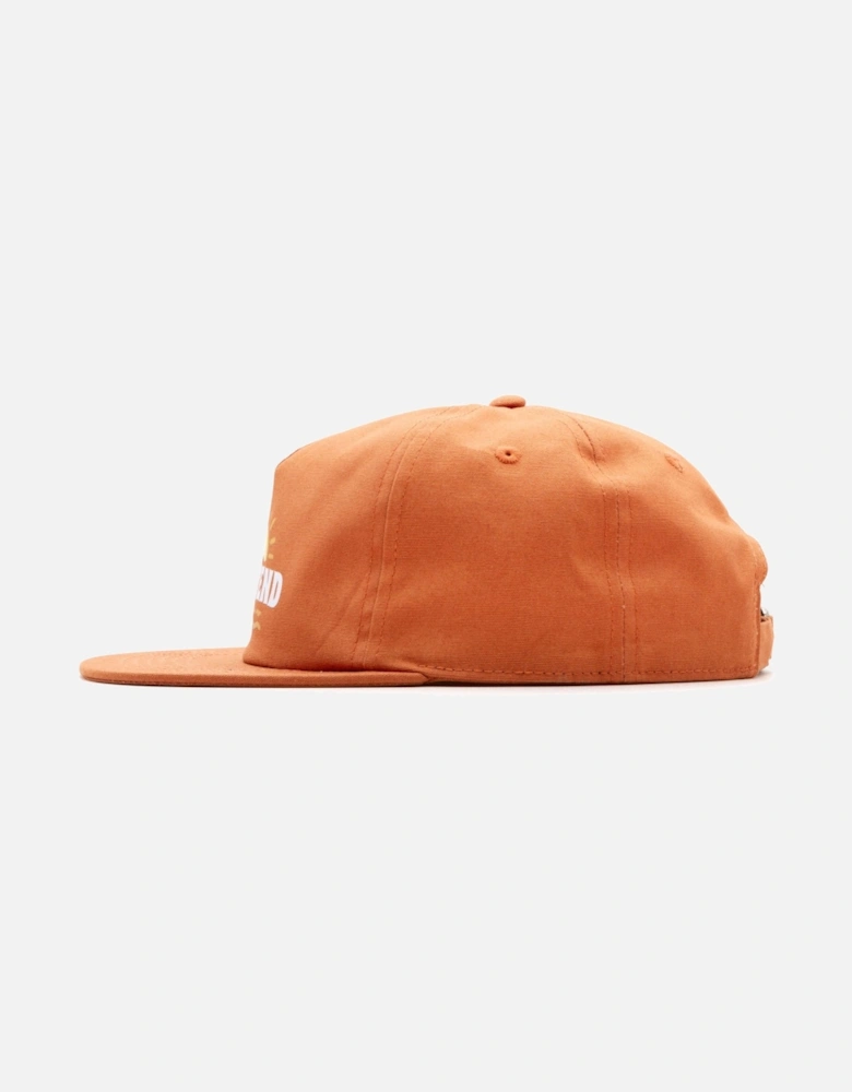 Pretend Surf Club Unstructured 5-Panel Cap - Terracotta