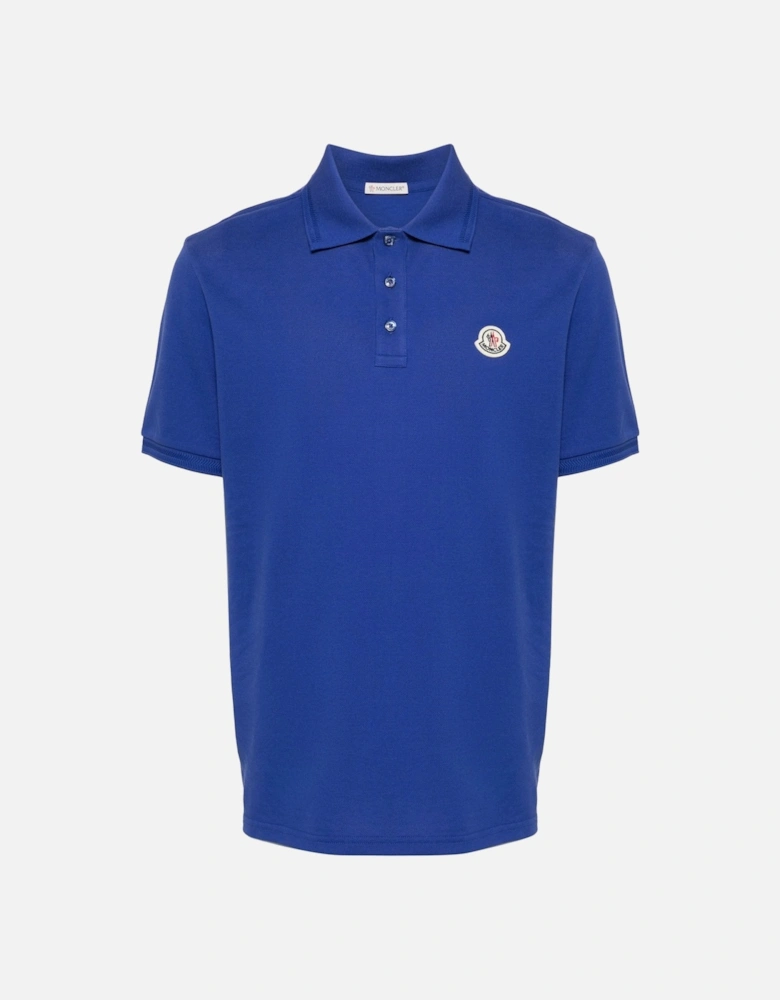 Archive Branding Polo Shirt Blue