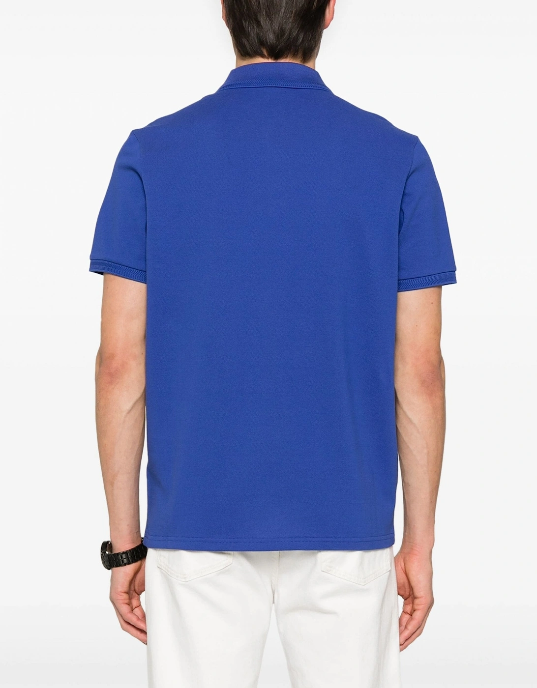 Archive Branding Polo Shirt Blue