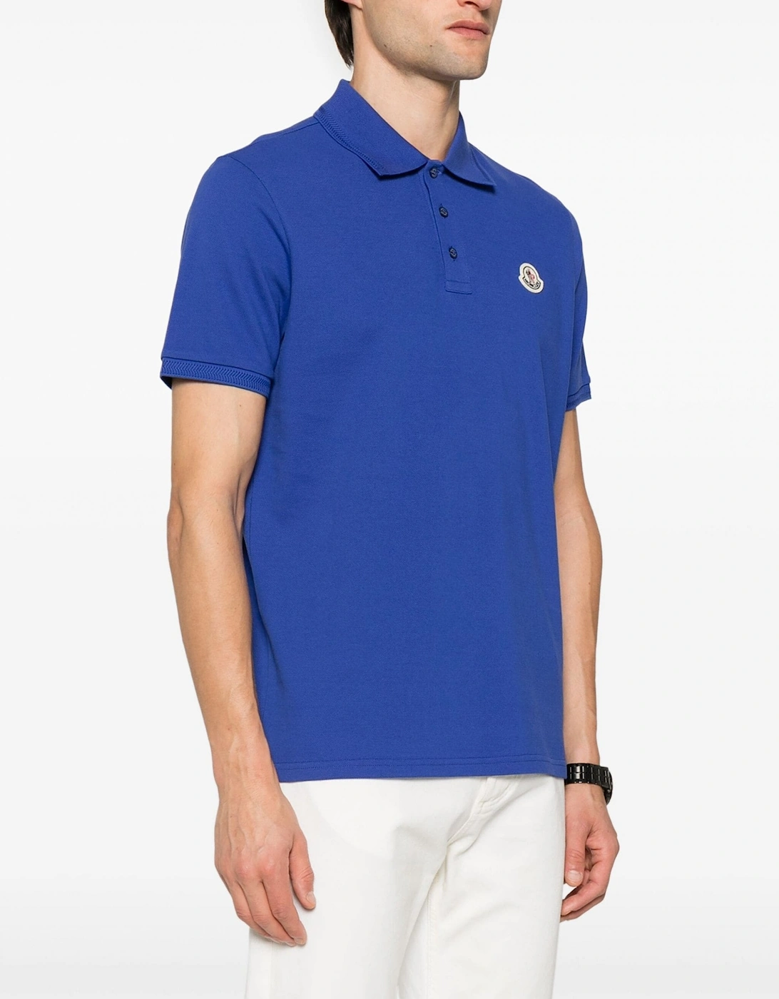 Archive Branding Polo Shirt Blue