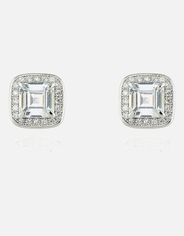 Idola Silver Post Earring