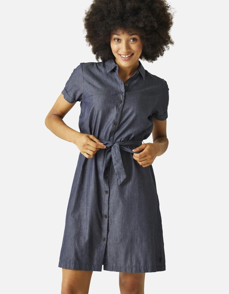 Womens Rema Coolweave Shirt Dress