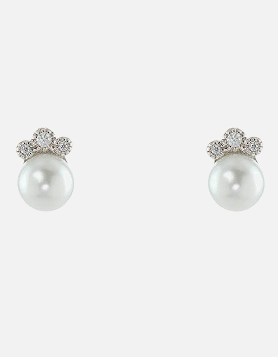 Hilda Pearl Silver Earrings, 5 of 4