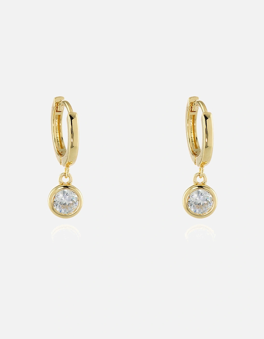 Women's Cachet London Renate Gold Huggie Earrings