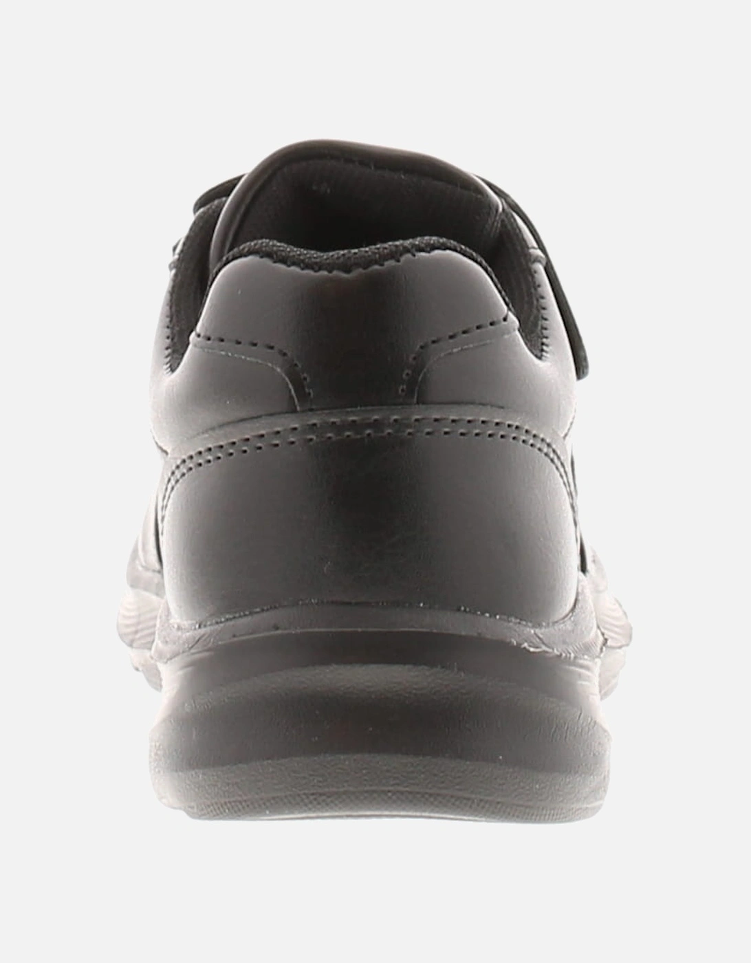 Junior Boys Trainers Dixon Lace Up Hook and Loop black UK Size