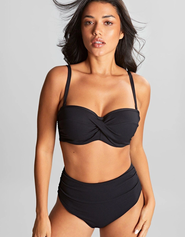 Spirit Ella Bandeau Bikini Top - Black