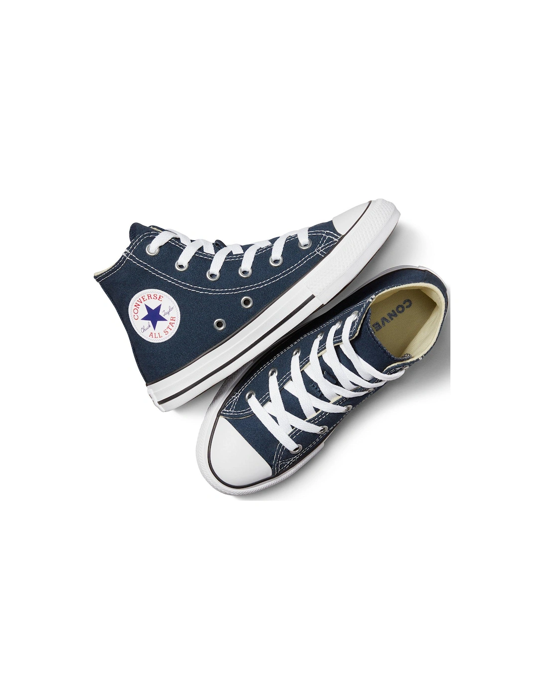 Unisex Kids Hi Top Trainers - Navy