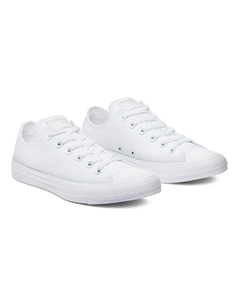 Canvas Ox Trainers - White