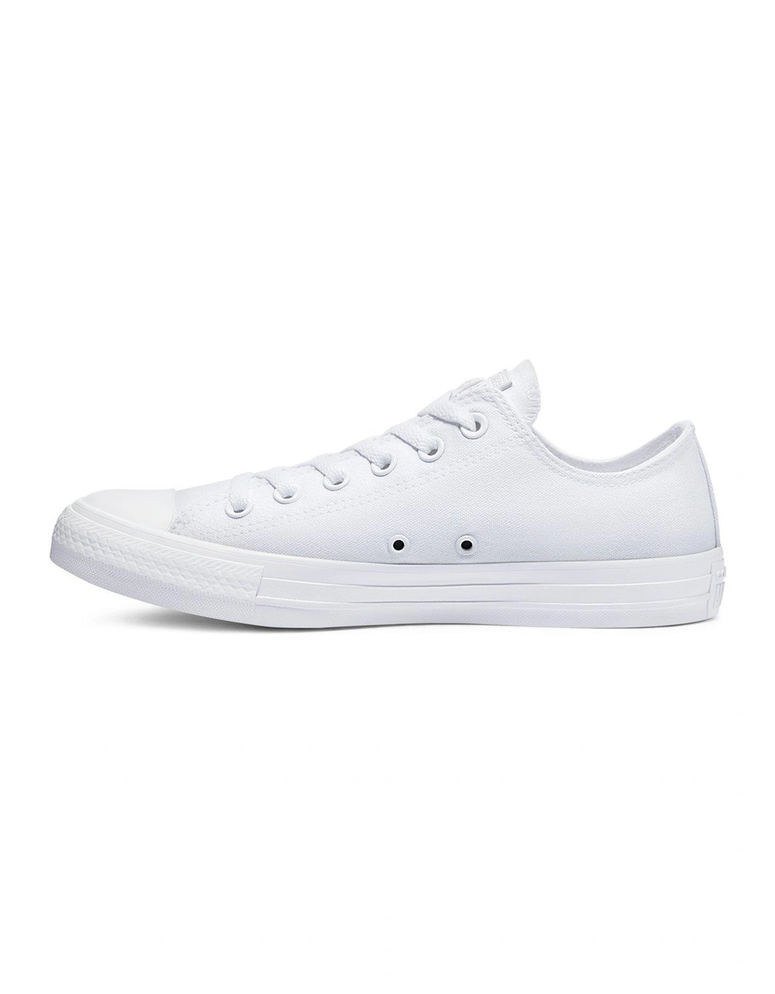 Canvas Ox Trainers - White