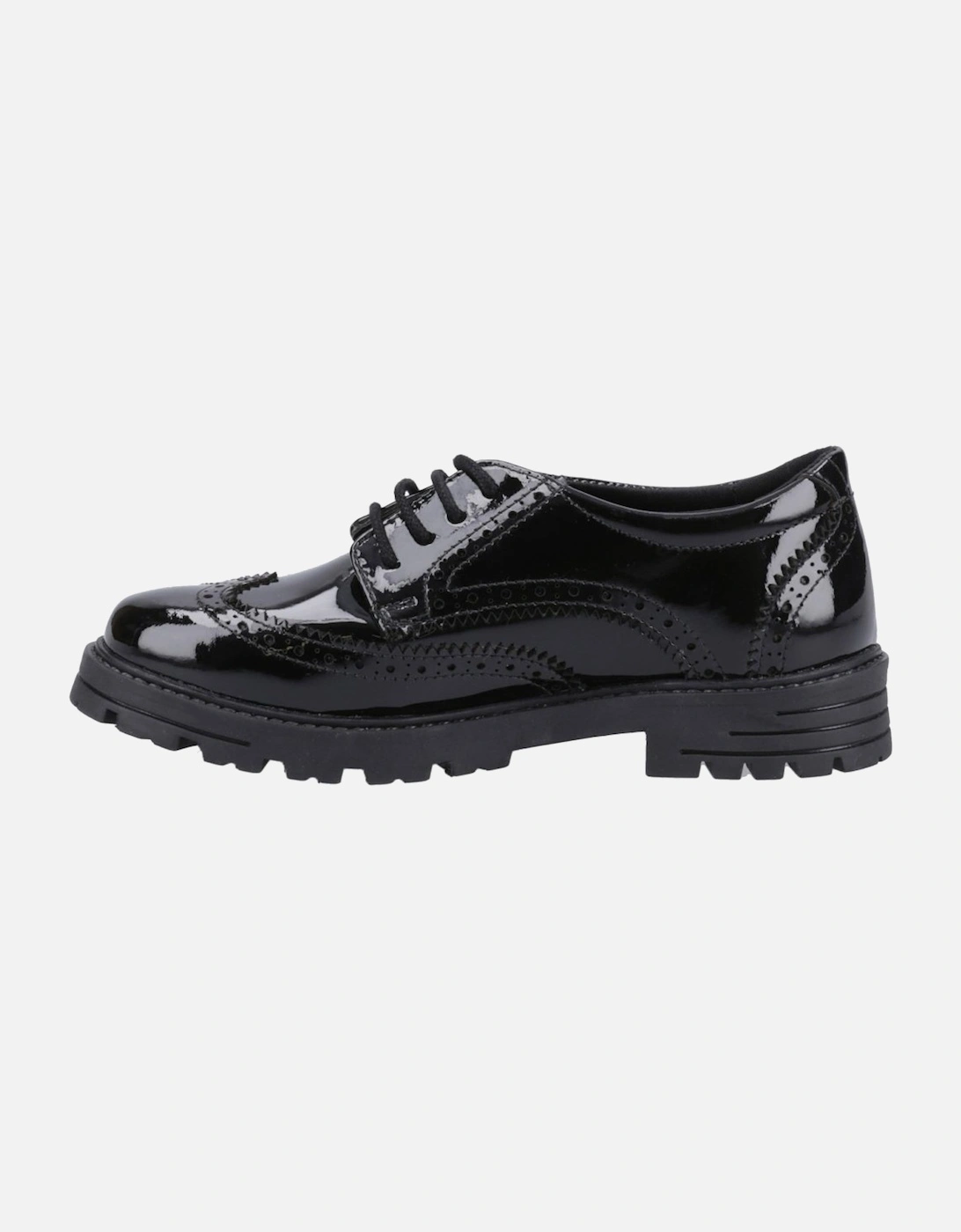 Maxine Patent Senior Girls School Shoes