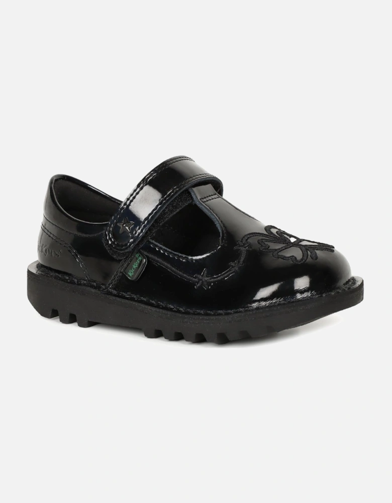 T Stardust Girls Infant School Shoes