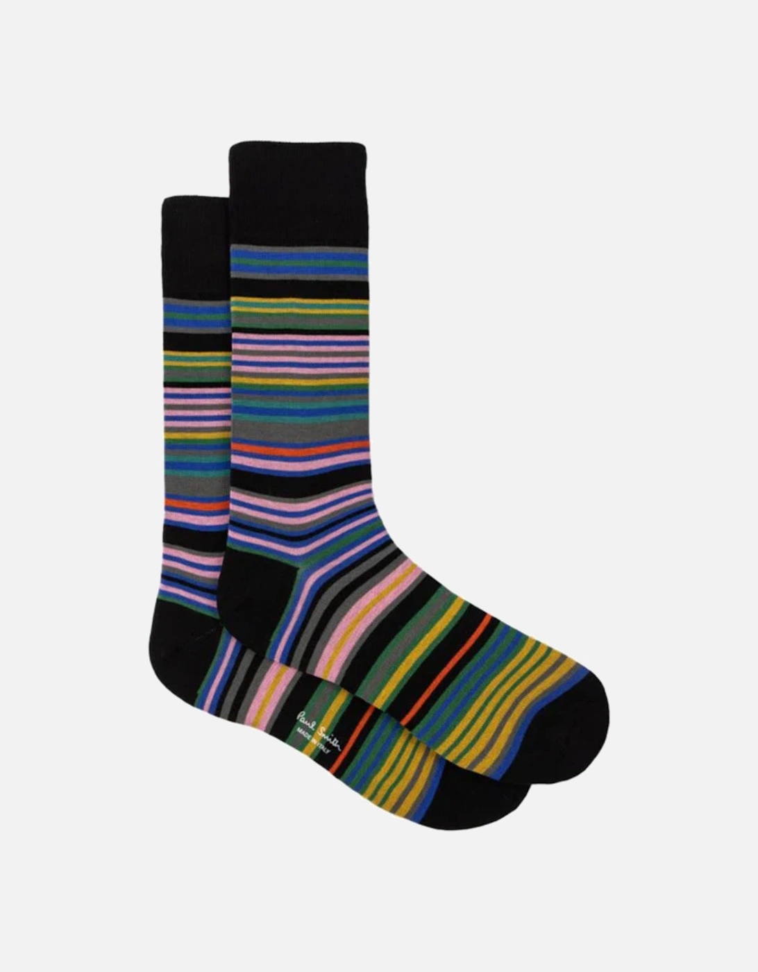 PS Hawkins Stripe Socks - Black, 4 of 3