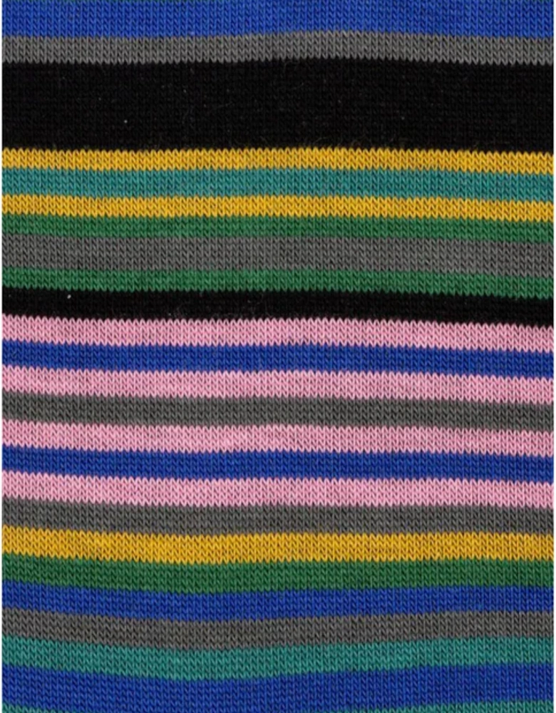 PS Hawkins Stripe Socks - Black