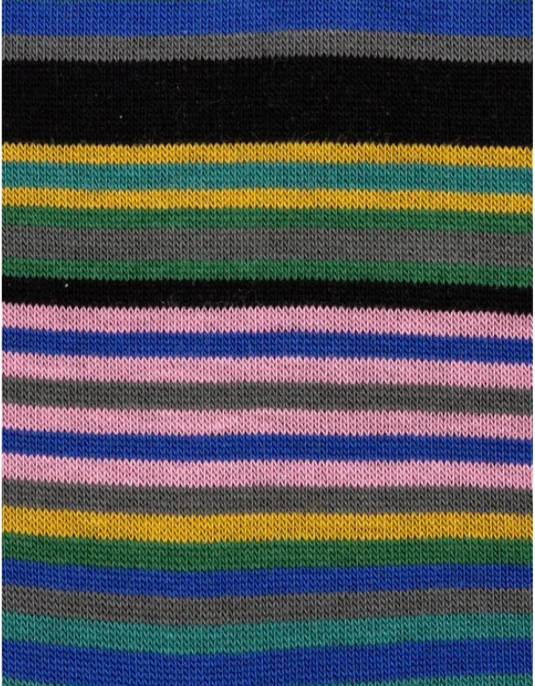 PS Hawkins Stripe Socks - Black